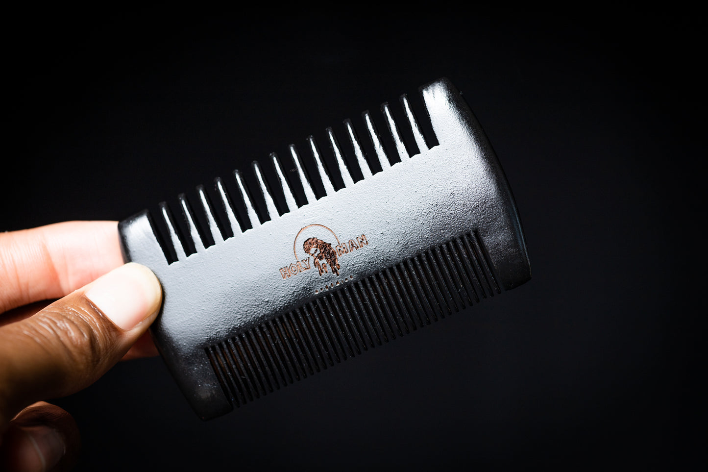 Holy Man Grooming Comb + Cleaning Pouch