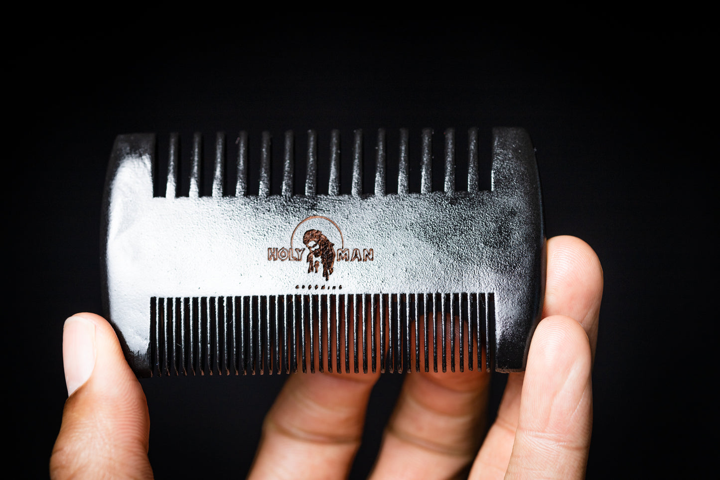 Holy Man Grooming Comb + Cleaning Pouch